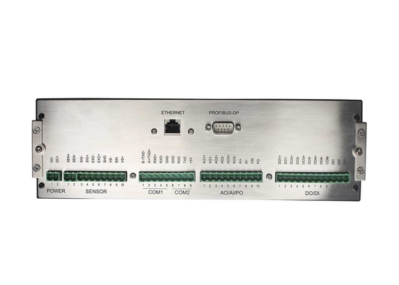 El acero de DC24V pesa el panel del regulador del alimentador montado con el telclado numérico de 18 Digitaces