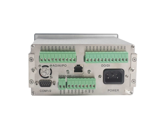 Regulador de la alimentación del LCD LED y de RS232 RS485 AO4-20Ma para la pérdida de la correa en el peso Weighfeeder