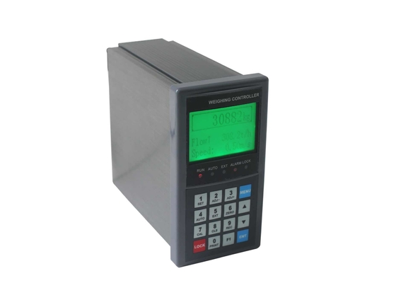 La calibración cero pesa la comunicación montada el panel RS232 del regulador del alimentador
