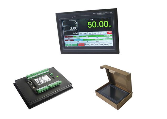 Regulador del embalaje de la pantalla táctil, pesando el instrumento del indicador para la escala de la maquinaria que embala