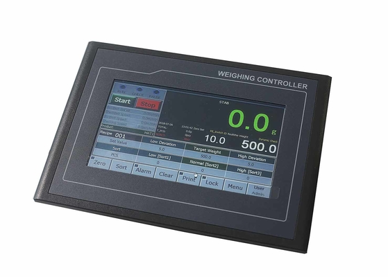 Regulador del indicador de la pesa de chequeo de la pantalla táctil, indicador de la célula de carga de Digitaces con MODBUS RTU