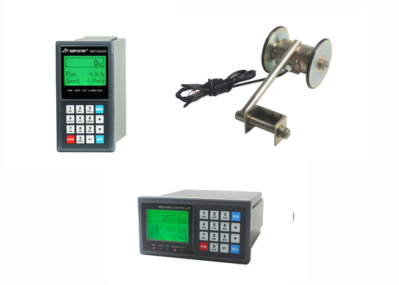 El alimentador de correa electrónico de AC220V LCD pesa el indicador, pesador de la banda transportadora escala el regulador de alimentación del flujo