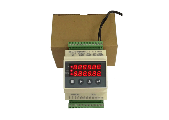 Transmisor análogo del control de peso de 4-20ma Digitaces Loadcell con RS232 RS485 Modbus-RTU
