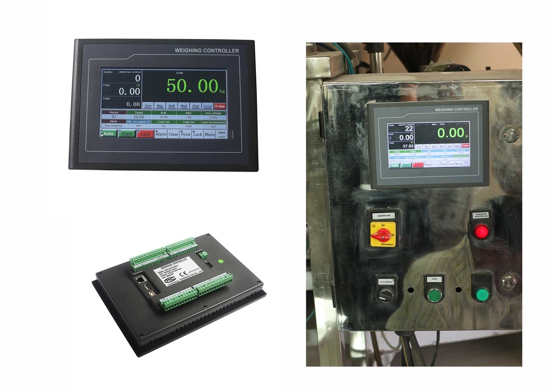 El regulador de empaquetamiento automático, Silo escala el pesaje del instrumento de empaquetado, indicador de la máquina de rellenar de bolso